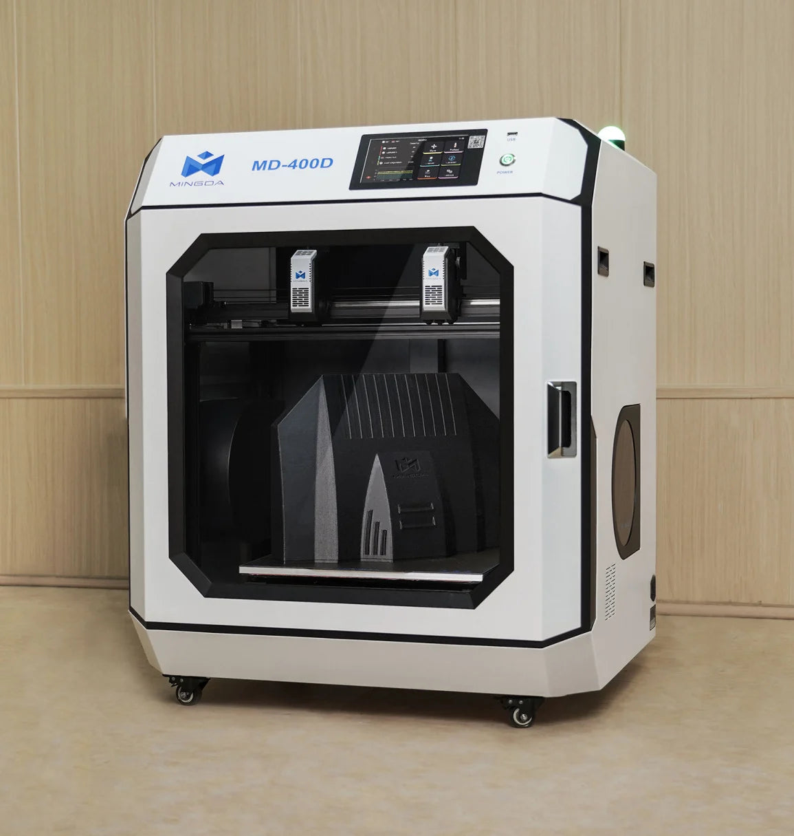 MINGDA MD-400D IDEX Hyper-Speed Industrial 3D Printer
