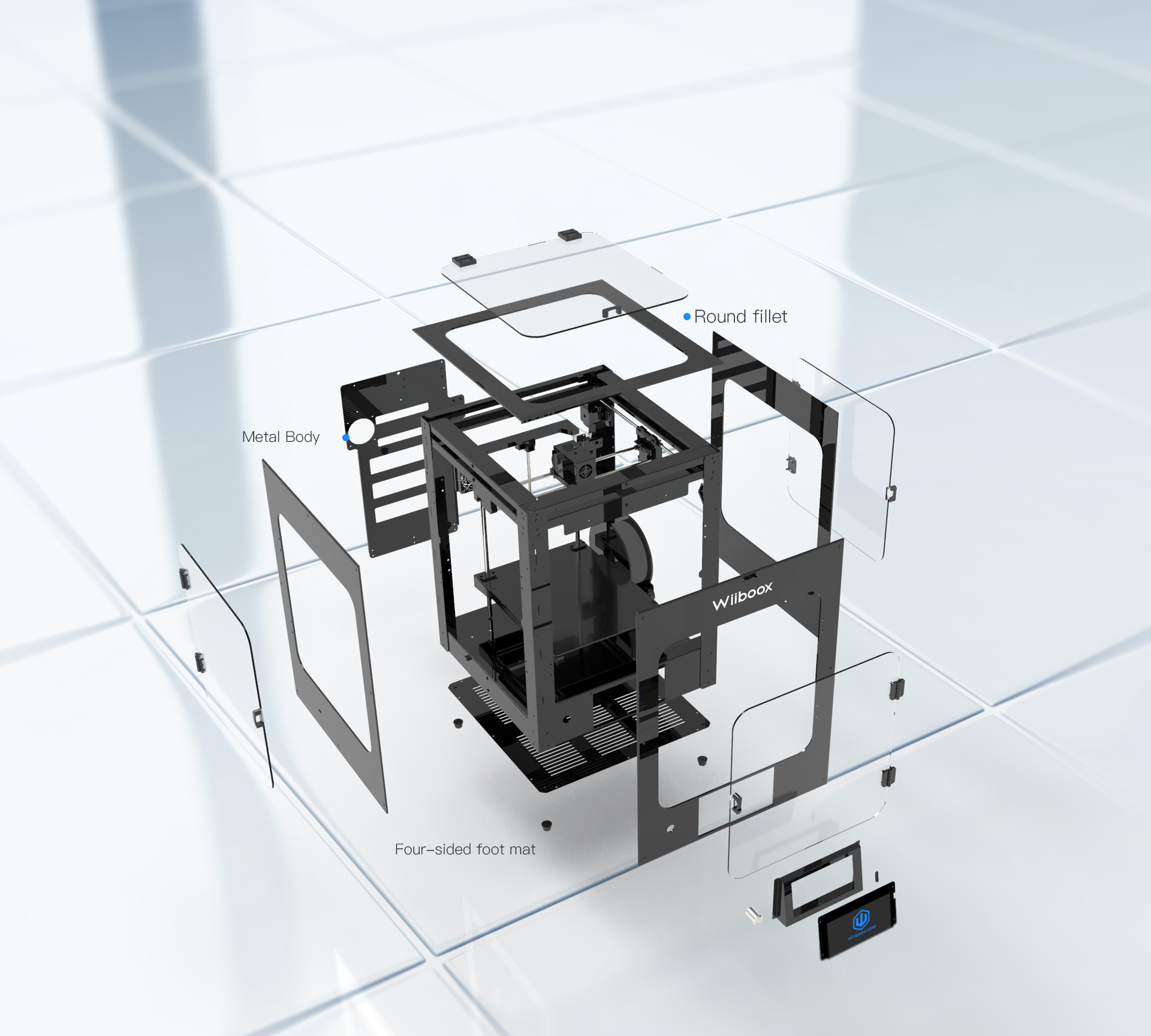 WIIBOOX W400 – Desktop FDM 3D Printer
