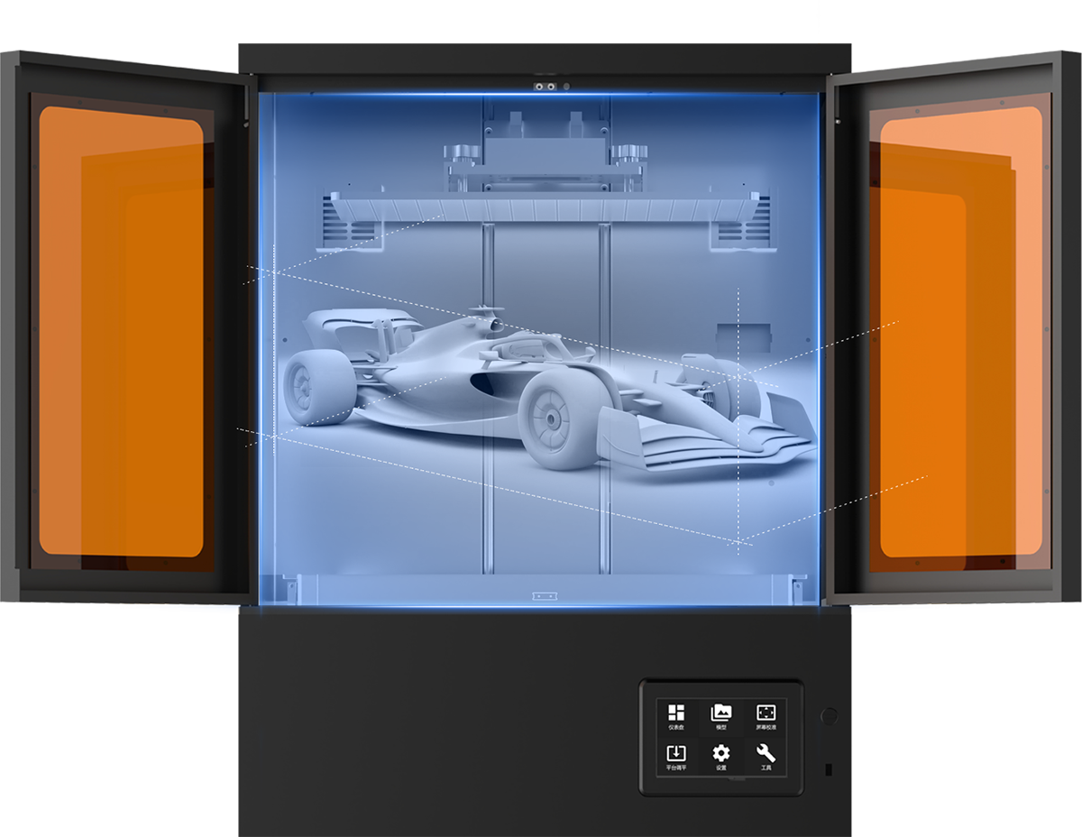 WIIBOOX DLP500 – Industrial-Grade Large-Format DLP 3D Printer