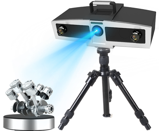 WIIBOOX REEYEE 5M PLUS – High-Precision Blue Light 3D Scanner