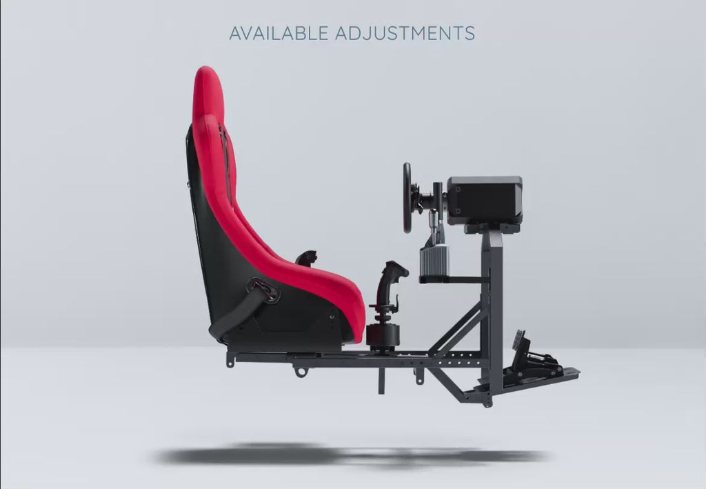DOF Reality Car Racing Simulators: 3-Axis HERO (H3)