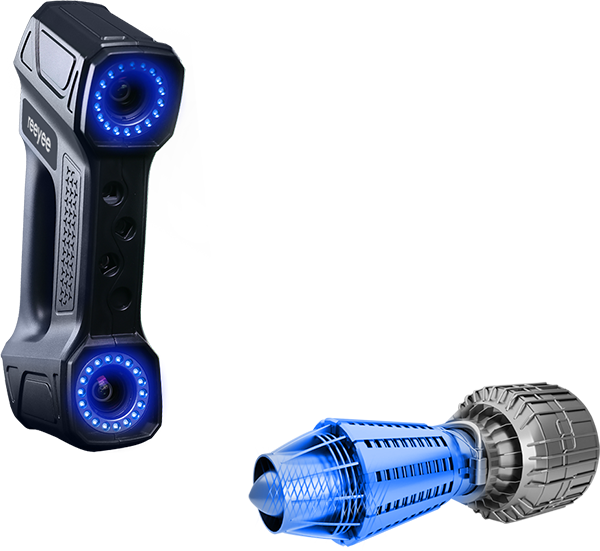 WIIBOOX REEYEE PM MAX – Industrial-Grade Handheld Blue Laser 3D Scanner