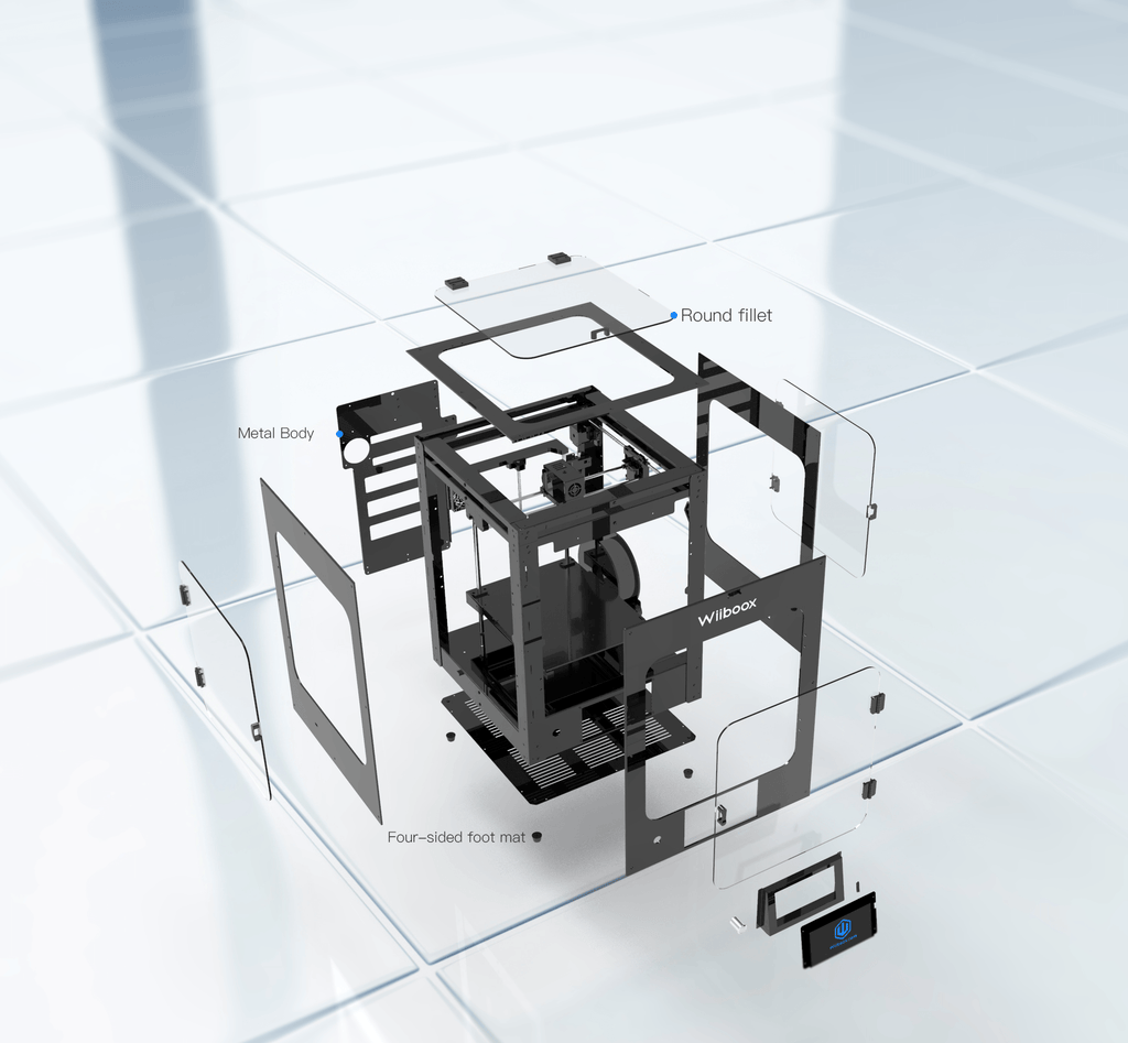 WIIBOOX W300 – Desktop FDM 3D Printer