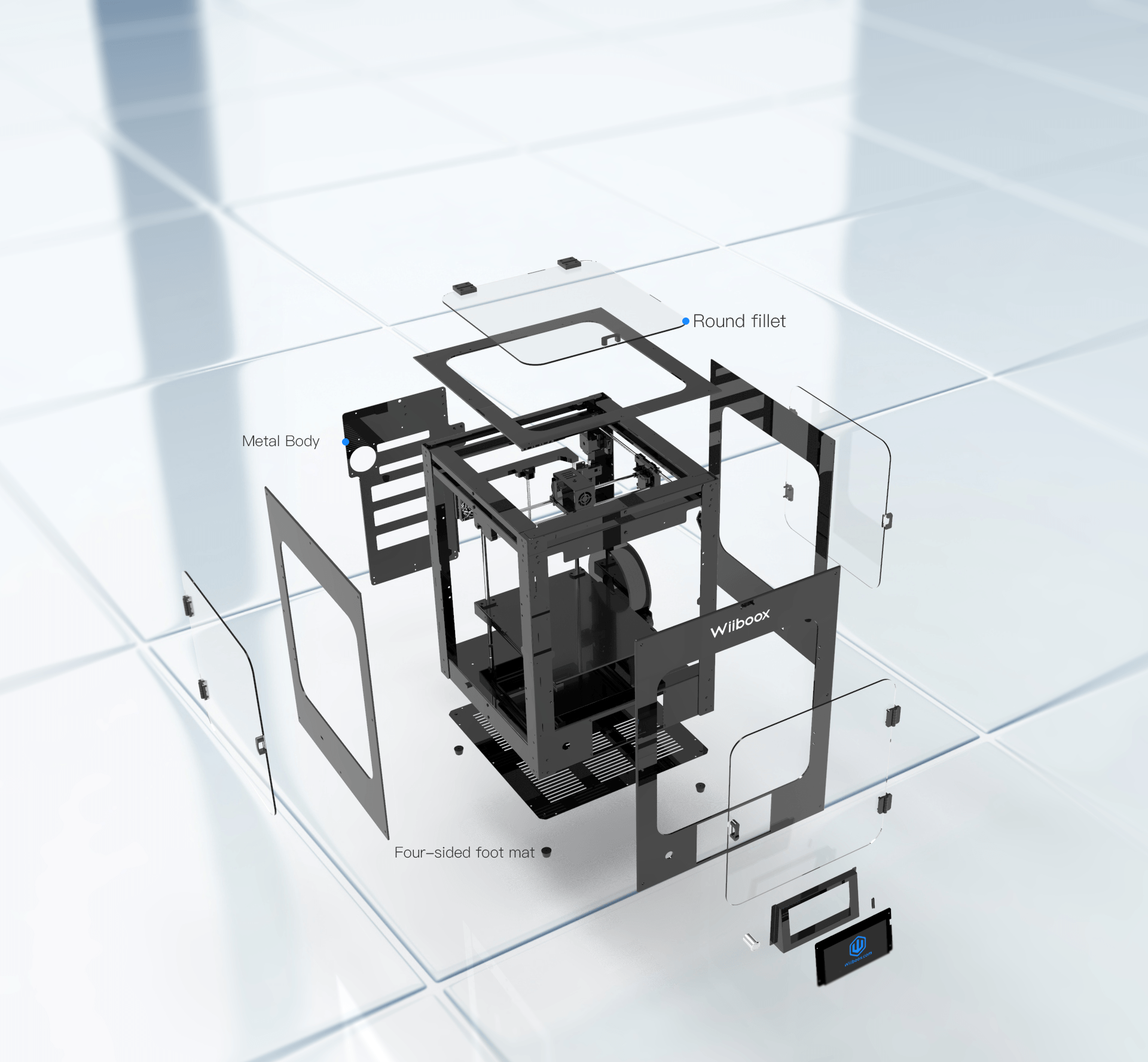 WIIBOOX W300 – Desktop FDM 3D Printer